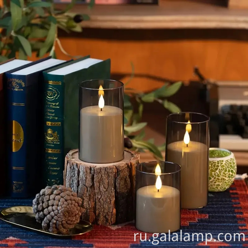 Светодиодные электронные бездымные свечи, праздничные исповеди в ресторане